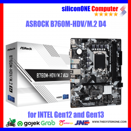 ASROCK B760M-HDV/M.2 D4 