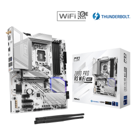 ASROCK Z890 PRO RS WIFI  WHITE 