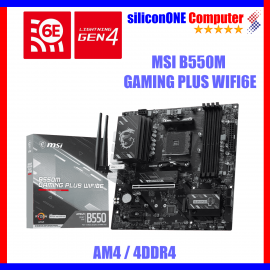 MSI B550M GAMING PLUS WIFI6E