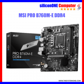 MSI B760M-E DDR4 