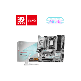 MSI B850M GAMING PLUS WIFI (WHITE) 