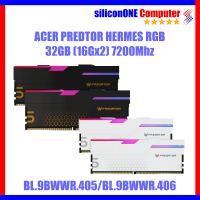 ACER 32GB (16GX2) 7200 PREDATOR HERMES RGB BLACK/W..