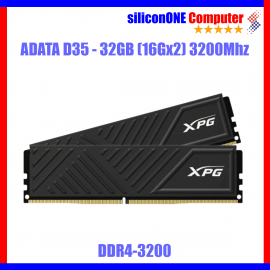 Adata 32GB (16GX2) 3200 D35 BLACK/WHITE 