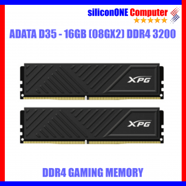 Adata 16GB (08GX2) 3200 D35 BLACK/WHITE