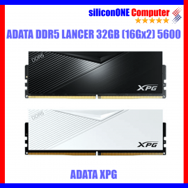Adata 32GB (16GX2) 5600 Lancer BLACK/WHITE 