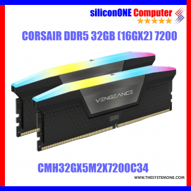 Corsair 32GB (16GX2) CMH32GX5M2X7200C34 
