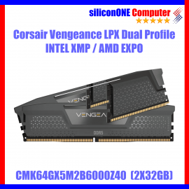 Corsair 64GB (32GX2) CMK64GX5M2B6000Z40 