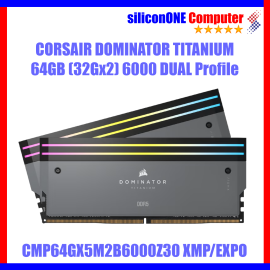 Corsair 64GB (32GX2) CMP64GX5M2B6000Z30 B/W 