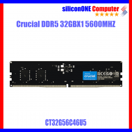 Crucial 32GB (32GX1) 5600 DDR5 CT32G56C46U5 
