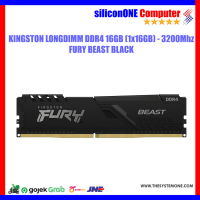 Kingston 16GB (16GX1) 3200 Fury Beast 