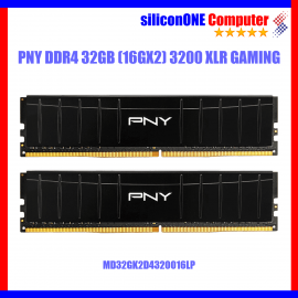 PNY 32GB (16GX2) 3200 DDR4 XLR GAMING Heatsink