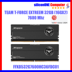 TEAM 32GB (16GX2) 7600 TFORCE EXTREEM BLACK CL36-45-45-84