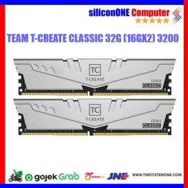 TEAM 32GB (16GX2) 3200 TCREATE CLASSIC 