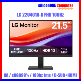 LG 22" 22U401A-B VA 100Hz 5ms sRGB99% HDMI DSUB