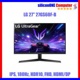 LG 27" 27GS60F-B FHD 180Hz HDR10 