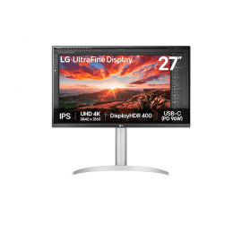 LG 27" 27UP850K-W Flat IPS 4K Pivot USB-C PD96W HDR400 UHD 