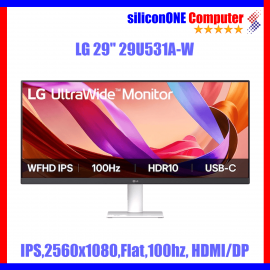 LG 29" 29U531A-W Flat IPS Ultra Wide USB-C 