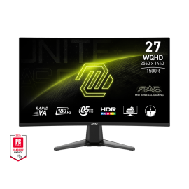 MSI MAG 27CQ6F QHD Rapid VA/180Hz/Curved 