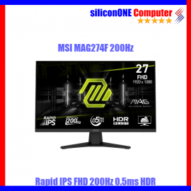 MSI MAG 274F FHD 200Hz/Rapid IPS/HDR Ready/H+D 