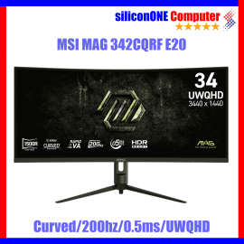 MSI MAG 342CQRF E20 200Hz UWQHD RapidVA HDR 1500R 2HDMI 1DP 