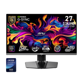 MSI MPG 272URX QD-OLED 240Hz UHD USBC 98W 