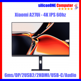 Xiaomi A27Ui-EU - 4K IPS 60Hz DP/2HDMI/2USB2/USB-C PD90W* 