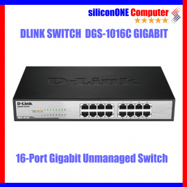 DLINK DGS-1016C - 16 PORT Gigabit  
