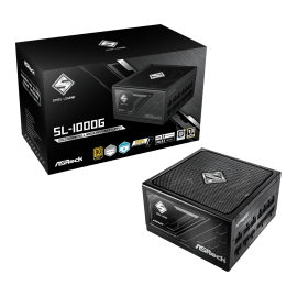 ASROCK SL-1000G ATX3.1 PCIE5.1 12V-2x6 80+GOLD FULL MODULAR BLACK 