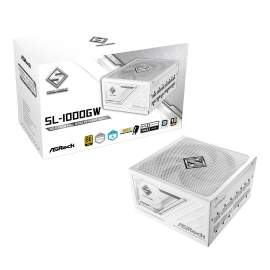 ASROCK SL-1000GW ATX3.1 PCIE5.1 12V-2x6 80+GOLD FULL MODULAR WHITE 