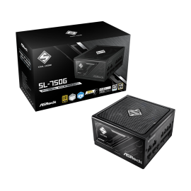 ASROCK SL-750G ATX3.1 PCIE5.1 12V-2x6 80+GOLD FULL MODULAR BLACK 