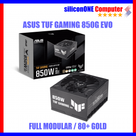 ASUS TUF Gaming 850W Gold EVO Full Modular ATX3.1 12V-2x6 80+ GOLD 8Y 