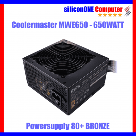 Coolermaster MWE650 - 650W GOLD V3 ATX3.1 NON MODULAR 5THN