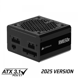 Corsair RM650e Cybenetics Gold 2025 CP-9020302-EU ATX3.1 PCIE5.1 12V-2x6 - 7THN 