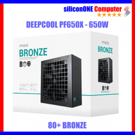 Deepcool PF650X - 80+ BRONZE MOLDED SLEEVE ATX2.52 - 3THN 
