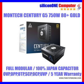 Montech Century G5 - 750W - 80GOLD ATX3.0 PCIE Gen5 12VHPWR 