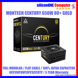 Montech Century 650W - 80GOLD - Full Modular (5th) 