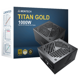 Montech Titan GOLD 1000W ATX3.0 PCIE Gen5 12VHPWR (10th)  