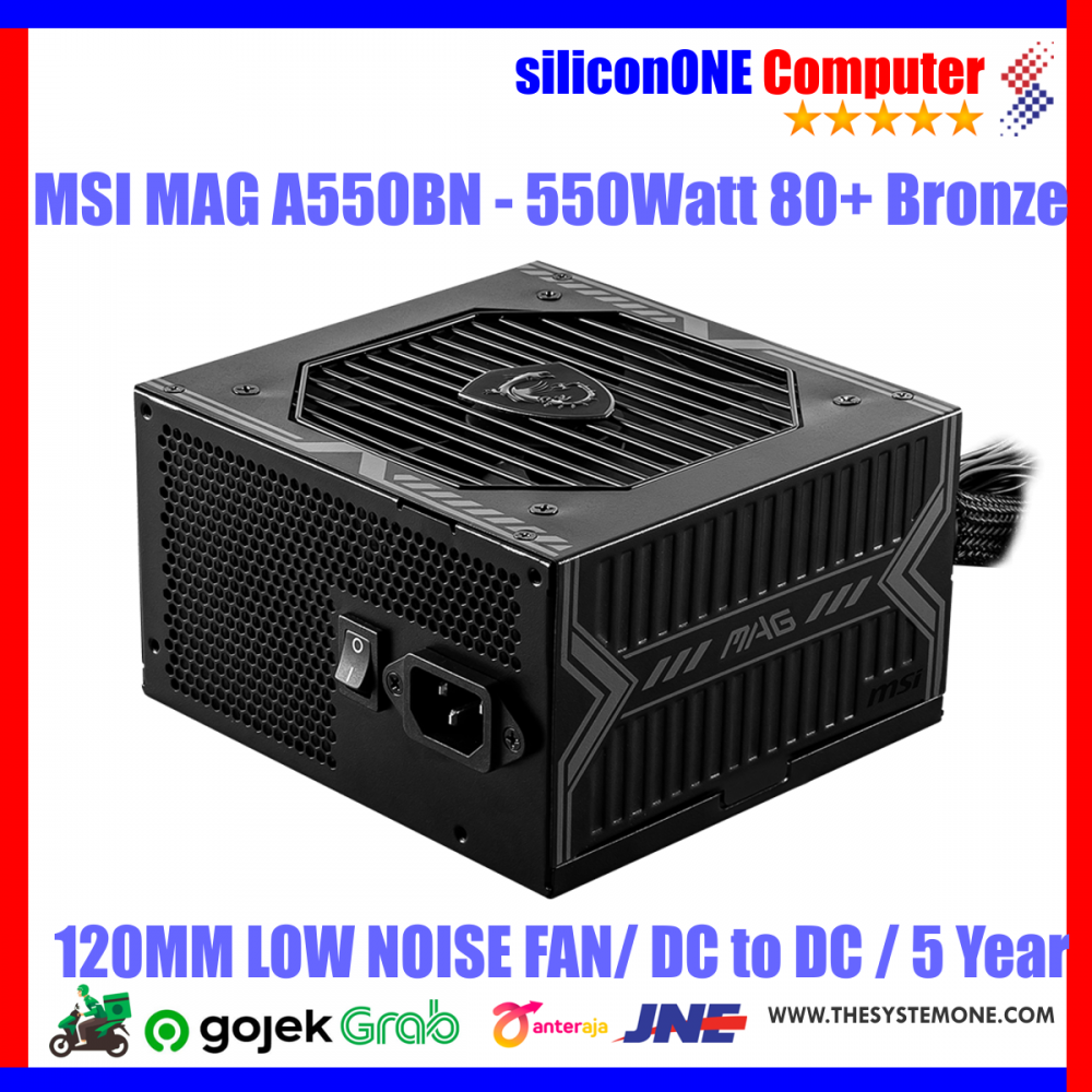 MSI A550BN 80+ BRONZE (5th)