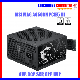 MSI A650BN PCIE5 III ATX3.1 PCIE5.1 - 80+ BRONZE (5th) 