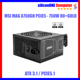 MSI A750GN PCIE5 PCIE5.1 ATX3.1 (5THN) 80+ GOLD 