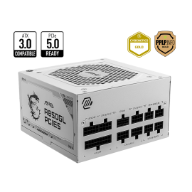 MSI A850GL PCIE5 WHITE 80+ GOLD (7th) 