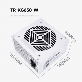Thermalright TR-KG650 Full Modular 80+ Gold ATX3.1 5Y WHITE 