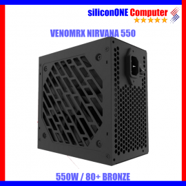 VenomRX NIRVANA 550W 85+ BRONZE FLAT CABLE 