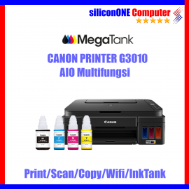 Canon G3010 WIFI AIO PRINT/SCAN/COPY InkTank MegaTank 