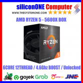 AMD RYZEN 5 - 5600X BOX Wraith Stealth 3THN