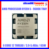 AMD RYZEN 5 - 9600X TRAY 3THN w/o fan