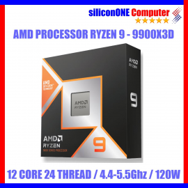 AMD RYZEN 9 - 9900X3D BOX 3THN w/o fan 