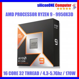 AMD RYZEN 9 - 9950X3D BOX 3THN w/o fan 