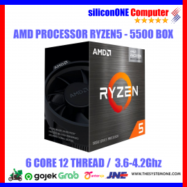 AMD RYZEN 5 - 5500 BOX Wraith Stealth 3THN