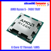 AMD RYZEN 5 - 7400 TRAY 3THN w/o fan with Radeon Graphics